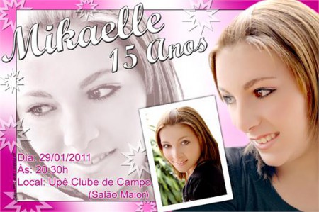 Convites fotograficos 15 anos