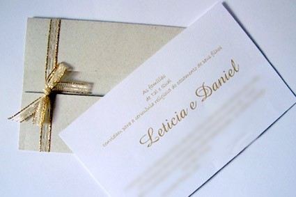 Convite casamento