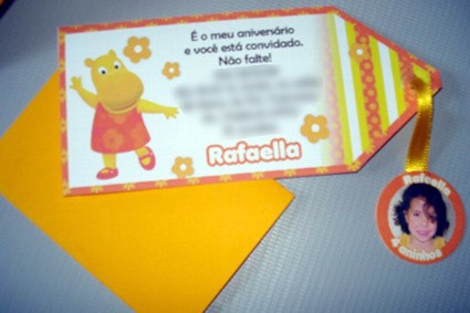Convite infantil
