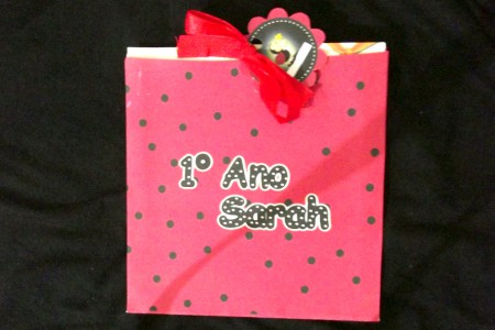 Convite - Tema Joaninha.